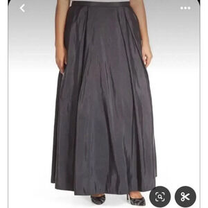 Alex Evenings Size‎ 8 Dark Gray Long Formal Ball gown Skirt